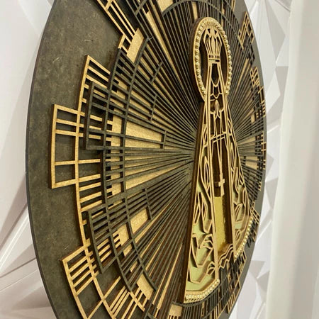 Mandala 3D Nossa Senhora Aparecida Luxo